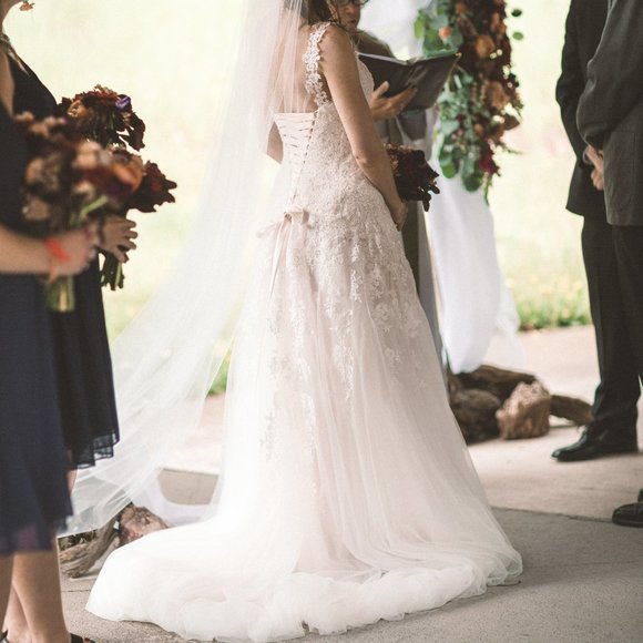 Essense of Australia Size 2/ 0 D2122 Wedding Gown - Picture 8 of 8